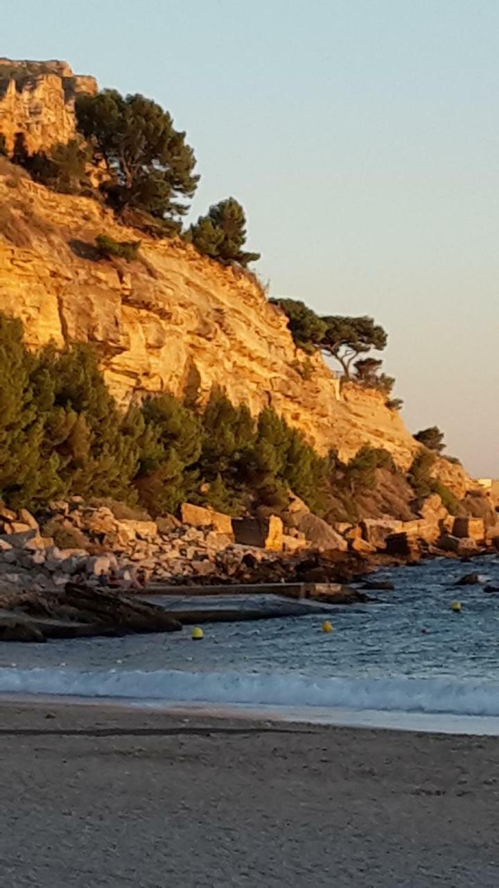 Le Mimosa Lägenhet Cassis Exteriör bild